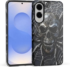 Samsung Galaxy S24 FE Case, Hybrid 2-Layer Silicone Protective Glossy Case for G
