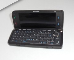 Nokia E90 Slide Cell Phone 3G Bluetooth GPS NoteBook Camera Battery Untested
