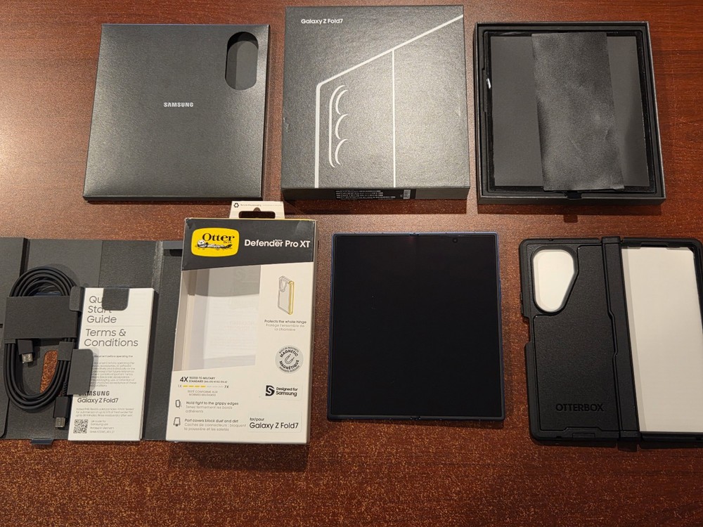 MINT Samsung Galaxy Z Fold 7 SM-F966U1 – 1TB – Blue Shadow (Unlocked)