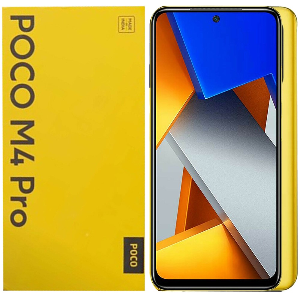 Xiaomi Poco M4 Pro 4G Yellow 64GB + 6GB Dual-SIM Factory Unlocked GSM NEW