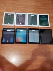 Lot of 8 Apple iPad A1458/ A1459/ A1395/A1396 16GB or 32GB or 64GB Tablet parts