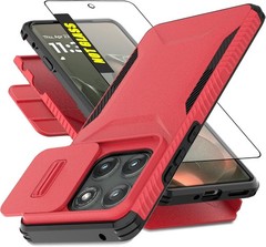 Motorola Moto Edge 2025 Case with HD Screen Protector & Slide Camera Cover