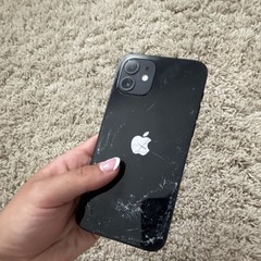 Apple iPhone 12 Black Bar Smartphone Dual Rear Camera 12MP Camera