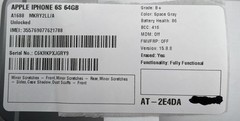 Apple iPhone 6s A1688 64GB Unlocked Space Gray 86% BH Grade B