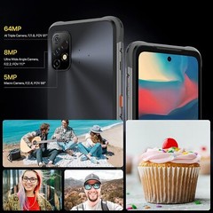 UMIDIGI Bison GT2 8GB+128GB Android 12 NFC, 18W Fast Charge Unlocked Smartphone