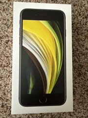 NEW Apple iPhone SE 2nd Black 64GB A2275 MX9K2LL/A