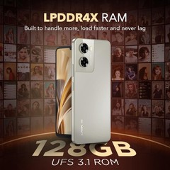 Lava Blaze Dragon (Golden , 4+4*GB RAM, 128 GB)|Snapdragon 4Gen2 Global Version