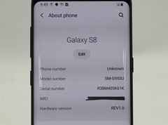 SAMSUNG GALAXY S8 SM-G950U 64 GB 4 GB RAM Black Verizon Locked