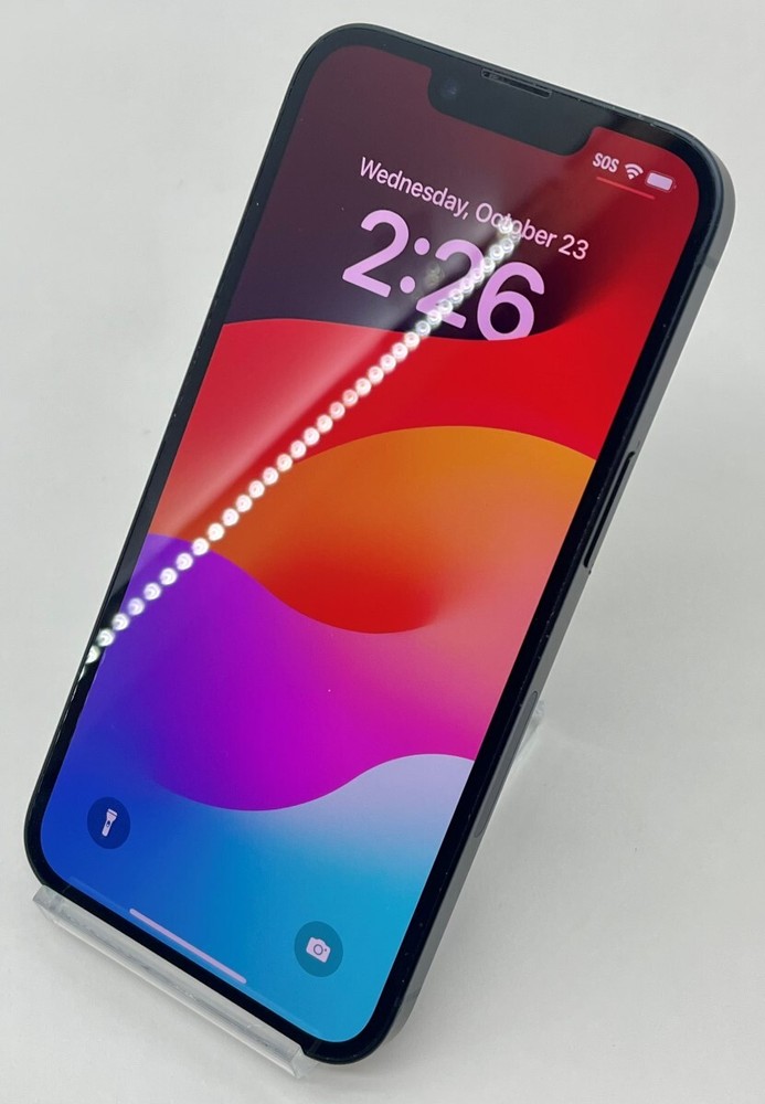 *READ* Apple IPhone 14 128GB AT&T Locked Midnight- MPUA3LL/A (HE1045627)