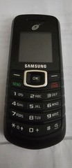 Samsung SGH-T105G – Black and Silver ( TracFone ) Cellular Phone