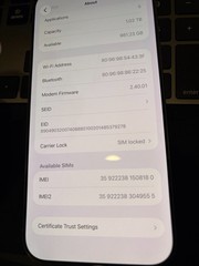 Apple iPhone 16 Pro Max 1TB White Titanium AT&T Locked Used Excellent CLEAN IMEI