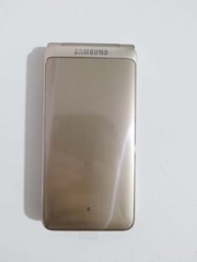Original Samsung Galaxy Folder 2 G1650 Dual SIM Unlocked 16GB GOLD FLIP Phone