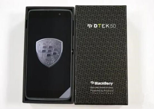 BlackBerry DTEK50 Dual SIM 16GB 3GB LTE Unlocked Android Smartphone- New Sealed