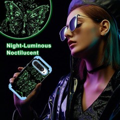 Google Pixel 10 Pro XL Case 2025, Glow in The Dark Three Layer Heavy Duty Shockp