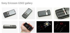 Sony Ericsson G502 G502i Mobile Phone 3G bluetooth mp3 player 2MP camera Radio