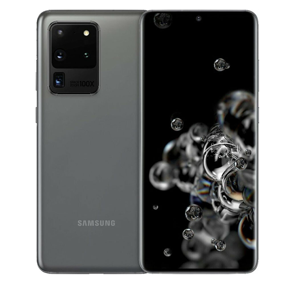 NEW Samsung Galaxy S20 Ultra 5G SM-G988U1 128GB Factory Unlocked Smartphone US