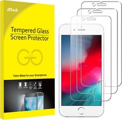 [3+0 PCS] Screen Protector for iPhone SE 3/2 2022/2020 Edition 4.7 Inch Tempered