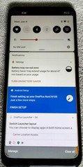 OnePlus Nord N100 64 GB Midnight Frost Metro Android phone exc working condition