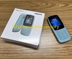 Nokia 220 4G FM radio Bluetooth 0.3MP 24MB 16MB RAM Unlocked cell Phone Dual SIM