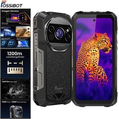 5G Thermal Imaging Camera Rugged Phone Android 16 Rangefinder Outdoors FOSSiBOT