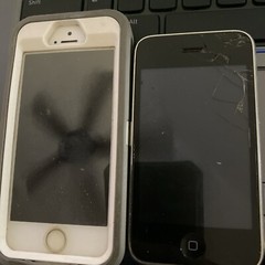 Apple iPhone Lot Of 2 1st Gen A1303 And iPhone 5s A1533 Not Working Parts Only