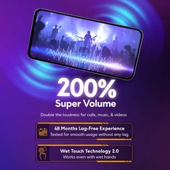 POCO M7 Plus 5G Factory Unlocked Dual SIM 128GB 7000mAh Android Phone Silver