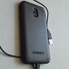 Samsung Galaxy J7 SM-J737U 32GB Black Android Bar Smartphone w/ OtterBox