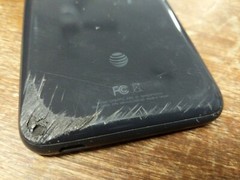 AS IS CRACKED NO POWEr HTC Desire 610 8GB Charcoal Gray AT&T