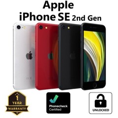 Apple iPhone SE 2nd Gen. – 64GB | 128GB | 256GB (Unlocked) A2275 – Excellent