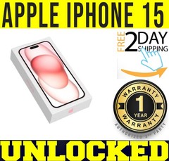 APPLE IPHONE 15 – 512GB – PINK (FACTORY UNLOCKED) 🔋 100% BATTERY 🔋 ❖SEALED❖