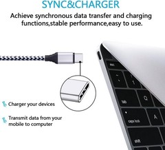 5 Pack 6FT USB Type C Fast Charger for Motorola Razr, Edge