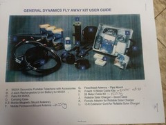 Iridium 9505 Satellite Phone + General Dynamics Fly Away Kit