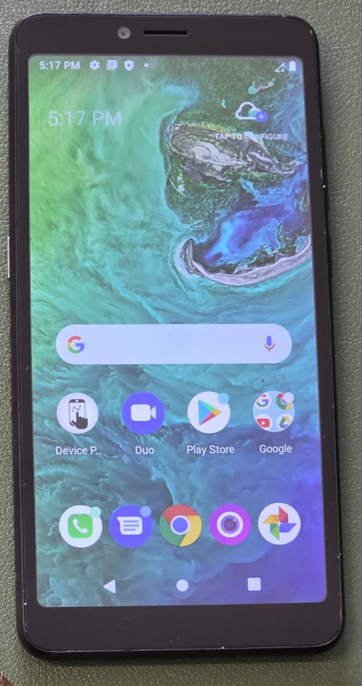 TCL A2, A507DL, 32GB, Prepaid, Tracfone, Smartphone, 4G-LTE, Android, Reset,