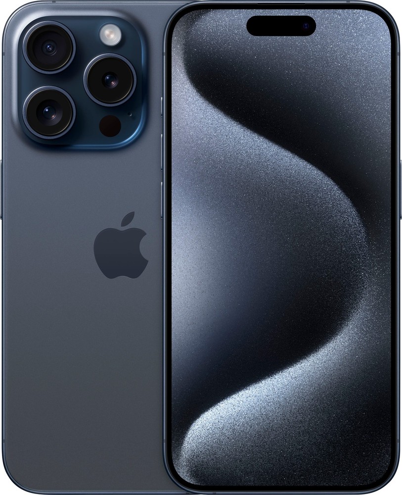 Apple iPhone 15 Pro A2848 (Fully Unlocked) 512GB Blue Titanium (Excellent)