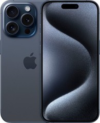 Apple iPhone 15 Pro A2848 (Fully Unlocked) 512GB Blue Titanium (Excellent)