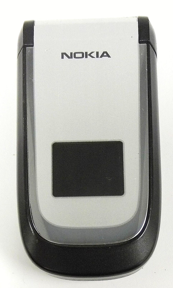 Nokia 2660 – Silver and Black ( Cincinnati Bell ) Rare Cellular Flip Phone