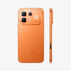 Infinix NOTE 60 Pro (Orange, 128 GB 8 GB RAM) Snapdragon 7s NFC Global Version.