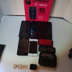 Lot of 10 Mixed Various Cellphones UNTESTED SOLD AS IS FOR PARTS Repair
