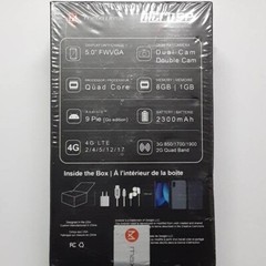 Maxwest Nitro 5P 8GB 5″ 4G GSM Unlocked, Black