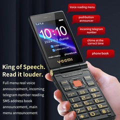 4G clamshell function mobile phone full range dual SIM screen unlocked version