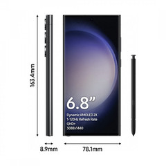 NEW Samsung Galaxy S23 Ultra 8+256GB 5G SM-S918U Factory Unlocked Verizon+GSM US
