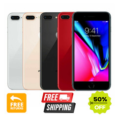 Apple iPhone 8 Plus 64GB Unlocked Verizon T-Mobile Gold Silver Gray 4G iOS