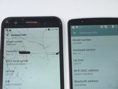 Lot of 4 Working Cracked LG Smartphones – Rebel 4 / Journey / G3 / K20 Plus