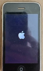 Vintage Apple iPhone 3G 16GB As-is Unlocked Black FACTORY WIPED Excellent Screen