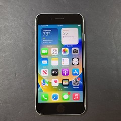 iPhone SE A2275 64GB – Locked to Verizon iOS Smartphone – White GRADE A