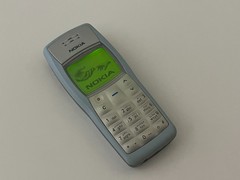 Original Nokia 1100 -Rare Sky Blue Retro Color (Unlocked) GSM Mobile phone