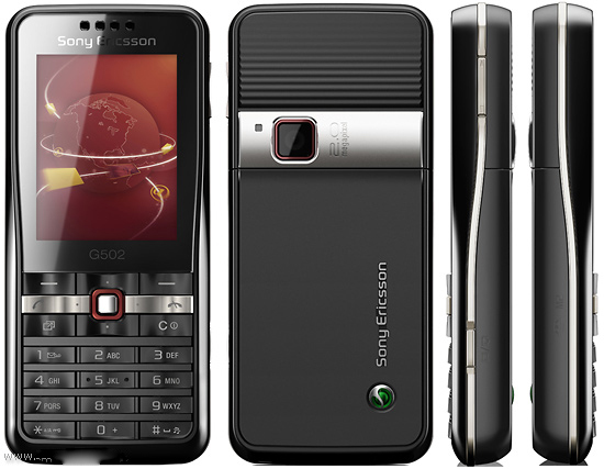 Sony Ericsson G502 G502i Mobile Phone 3G bluetooth mp3 player 2MP camera Radio