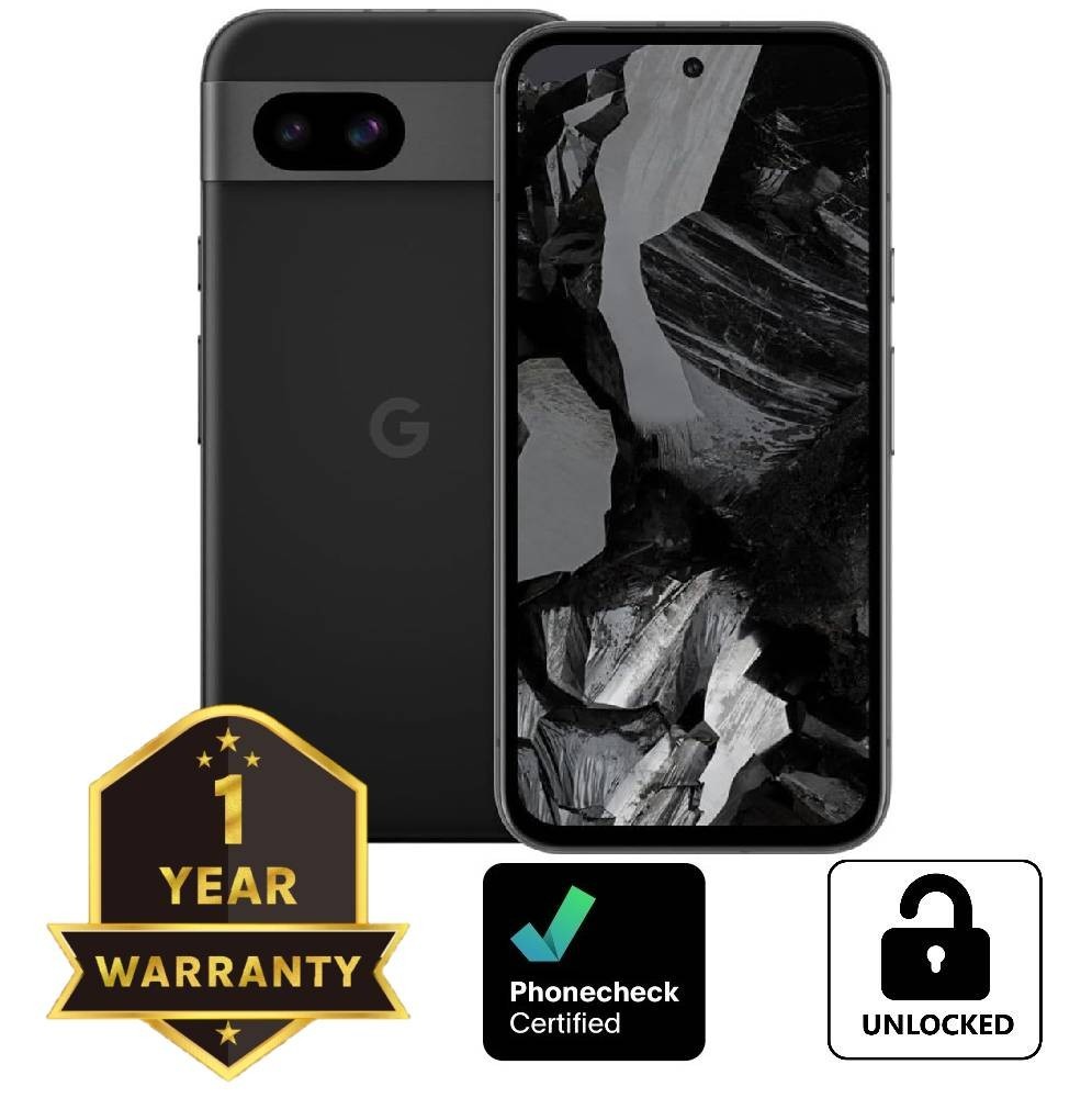 Google Pixel 8a – 128 GB – Obsidian (Unlocked) Smartphone – Very Good