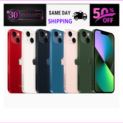 Apple iPhone 13 – Unlocked, Fair Condition, Midnight/Blue/Pink, 128/256/512GB