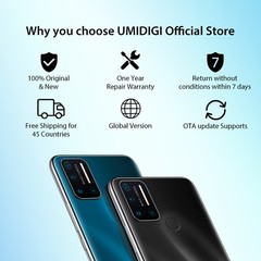 UMIDIGI A7 Pro 4GB+64GB/128GB Dual SIM Unlocked Octa Core Smartphone Android